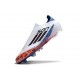 Adidas F50 Elite Laceless X Son FG Blanc Noir Rouge Vif