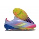 adidas F50 Elite Senza Lacci FG Blu Fusion Limone Lucido Rosa Lucido