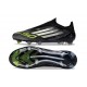 adidas F50 Elite Senza Lacci FG Nero Core Ferro Metallizzato Limone Lucido