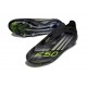 adidas F50 Elite Senza Lacci FG Nero Core Ferro Metallizzato Limone Lucido
