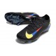 Scarpe Nike Zoom Mercurial Vapor 16 Elite FG Nero Giallo Blu Rosso