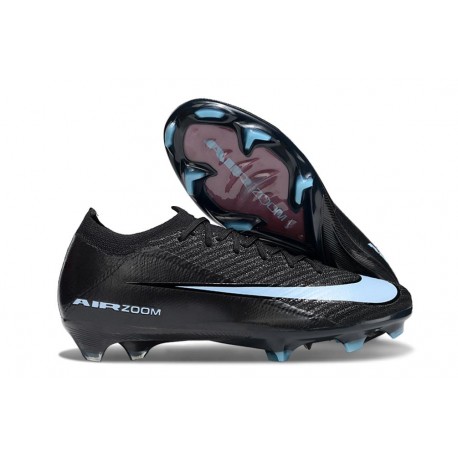 Scarpe Nike Zoom Mercurial Vapor 16 Elite FG Nero Blu Ghiaccio