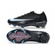 Scarpe Nike Zoom Mercurial Vapor 16 Elite FG Nero Blu Ghiaccio