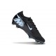 Scarpe Nike Zoom Mercurial Vapor 16 Elite FG Nero Blu Ghiaccio