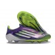adidas F50 Elite Senza Lacci FG Viola Rush Ftwr Bianco Limone Lucido