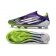 adidas F50 Elite Senza Lacci FG Viola Rush Ftwr Bianco Limone Lucido