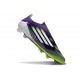 adidas F50 Elite Senza Lacci FG Viola Rush Ftwr Bianco Limone Lucido