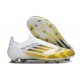 adidas F50 Elite Senza Lacci FG Bianco Giallo