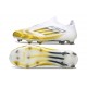 adidas F50 Elite Senza Lacci FG Bianco Giallo