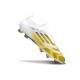 adidas F50 Elite Senza Lacci FG Bianco Giallo
