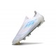 adidas F50 Elite Senza Lacci FG Bianco Perla Metallico