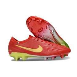 Scarpa Nike Tiempo Legend X Elite FG Rosso Oro