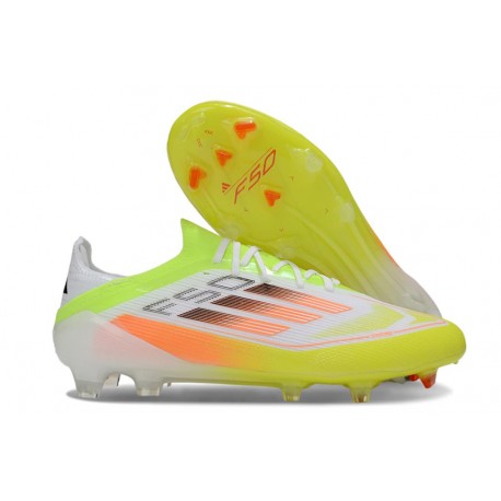Scarpa da Calcio adidas F50 Elite FG Giallo Bianco Arancione