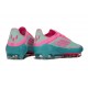Scarpa da Calcio adidas F50 Elite FG X Messi Flash Acqua Rosa Lucido Ciano Lucido