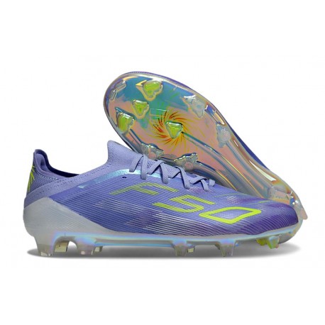 Scarpa da Calcio adidas F50 Elite FG Viola Tone Limone Lucido Viola Rush