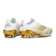 adidas Scarpa da Calcio F50+ Elite FG Bianco Oro Met