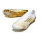 adidas Scarpa da Calcio F50+ Elite FG Bianco Oro Met