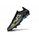 adidas Scarpa da Calcio F50 + FG Nero Core Ferro Metallizzato Limone Lucido