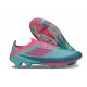 adidas Scarpa F50 + FG X Messi Flash Acqua Rosa Lucido Ciano Lucido