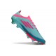 adidas Scarpa F50 + FG X Messi Flash Acqua Rosa Lucido Ciano Lucido