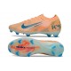 Scarpe Nike Zoom Mercurial Vapor 16 Elite FG Kylian Mbappe Orange Bleu