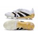Scarpa da Calcio Adidas Predator Elite FT FG Ftwr Bianco Nero Oro Met