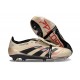 Scarpa da Calcio Adidas Predator Elite FT FG Platin Met Nero Aurora Rosso