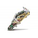 Scarpa da Calcio Adidas Predator Elite FT FG Bianco Nero Verde Oro