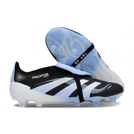 Scarpa da Calcio Adidas Predator Elite FT FG Nero Bianco Blu