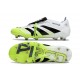 Scarpa da Calcio Adidas Predator Elite FT FG Ftwr Bianco Nero Core Limone Lucido