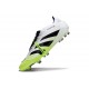 Scarpa da Calcio Adidas Predator Elite FT FG Ftwr Bianco Nero Core Limone Lucido