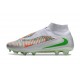 Scarpe Alte Nike Phantom 6 Elite FG Bianco Verde Arancio