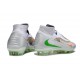 Scarpe Alte Nike Phantom 6 Elite FG Bianco Verde Arancio