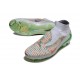 Scarpe Alte Nike Phantom 6 Elite FG Bianco Verde Arancio