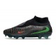 Scarpe Alte Nike Phantom 6 Elite FG Nero Verde