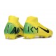 Nike Air Zoom Mercurial Superfly X Elite FG KM Giallo Verde Nero