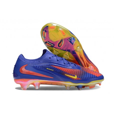 Nike Phantom 6 Low Elite FG Blu Rojo