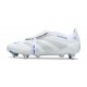 Scarpa da Calcio Adidas Predator FT Elite SG Bianco Argento Blu