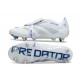 Scarpa da Calcio Adidas Predator FT Elite SG Bianco Argento Blu