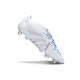Scarpa da Calcio Adidas Predator FT Elite SG Bianco Argento Blu