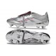 Scarpa da Calcio Adidas Predator FT Elite SG Argento Rosso
