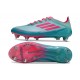 adidas F50 Elite SG-Pro X Messi Flash Acqua Rosa Lucido Ciano Lucido