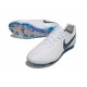 Scarpa Nike Tiempo Legend X Elite FG R10 Bianco Blu 