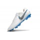 Scarpa Nike Tiempo Legend X Elite FG R10 Bianco Blu 