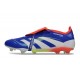 Scarpa da Calcio Adidas Predator Elite FT FG Blu Lucido Ftwr Bianco Rosso Solare