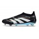 adidas Predator Elite Laceless FG Nero Bianco Blu