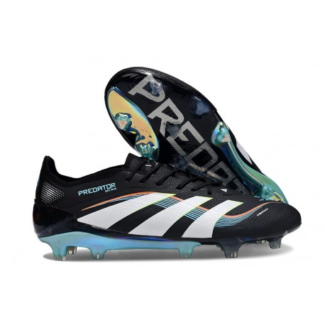 adidas Predator Elite 25 FG Nero Bianco Blu