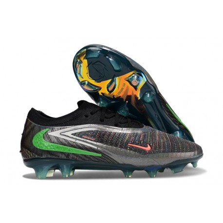 Scarpa Nuovo Nike Phantom 6 Low Elite FG X EAFC Nero Cremisi Vivace