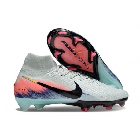 Scarpa Nuovo Nike Mercurial Superfly 10 Elite FG MDS Verde Orzo Nero