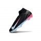 Scarpa Nuovo Nike Mercurial Superfly 10 Elite FG Nero Blu Rosa